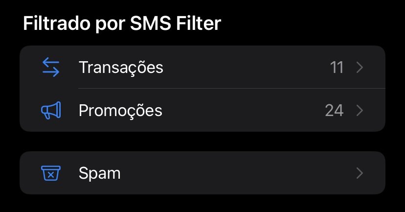 Filtro de spam iOS 15