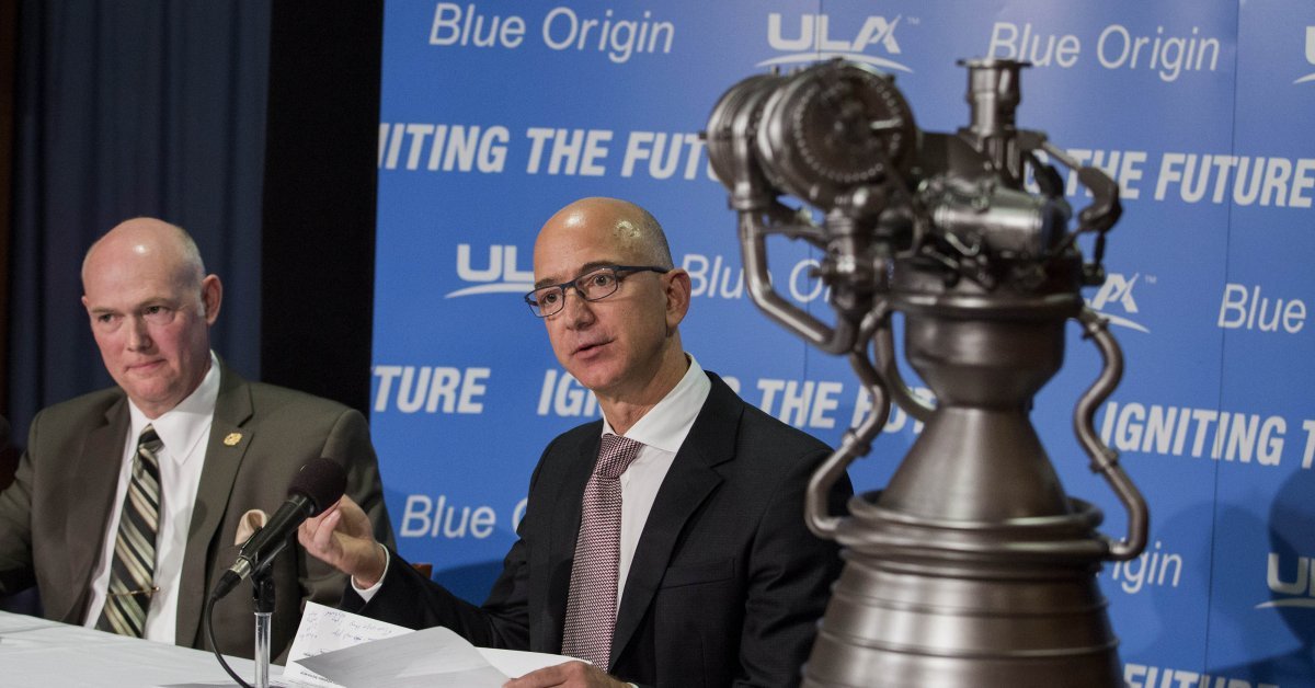 Parceria entre o ULA e a Blue Origin iniciou em 2014.