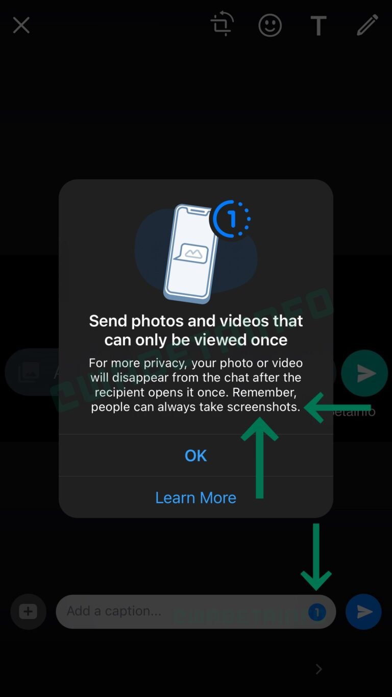 WhatsApp Beta no iOS ganha fotos que só podem ser vistas uma vez