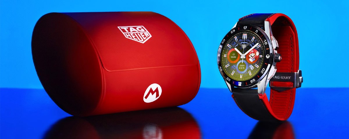 Tag Heuer anuncia smartwatch do Super Mario por US 2.150 Voxel