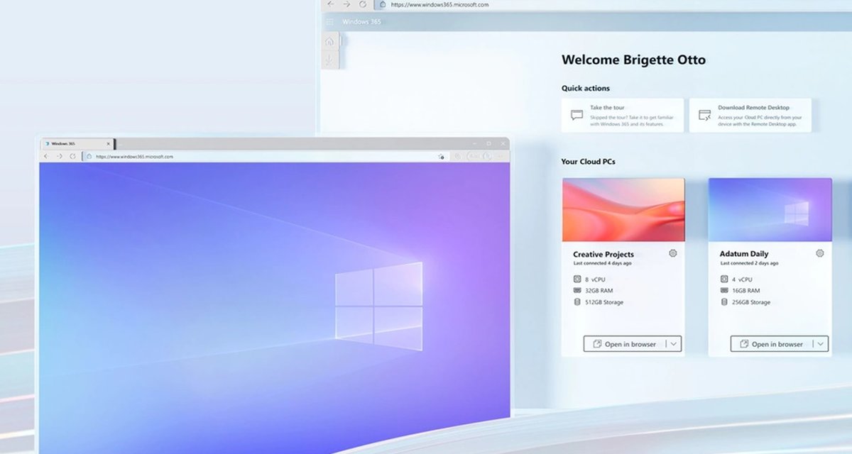 Microsoft anuncia Windows 365 com PCs na nuvem até no Android