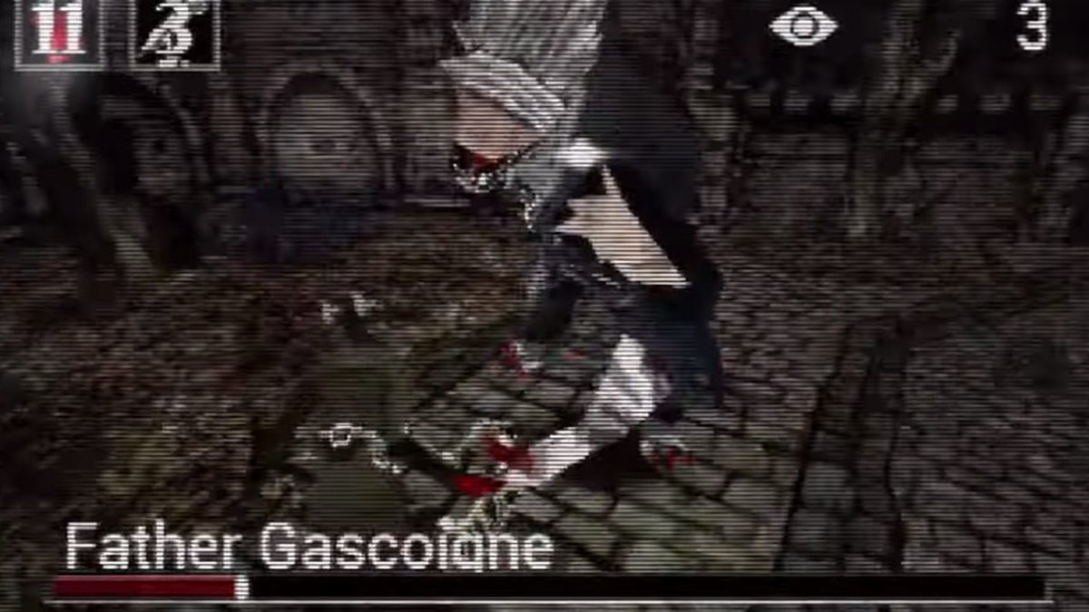 Bloodborne PSX is a demake of the original From Software game