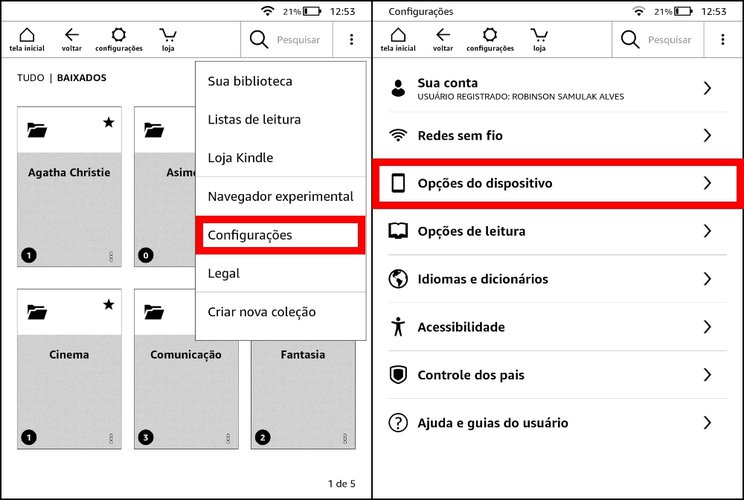 Procedimento segue os mesmo passos para todos os modelos.