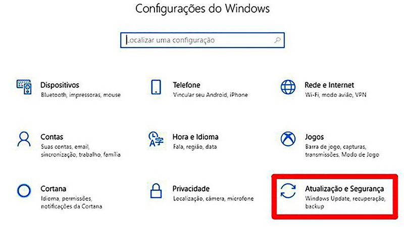 Fonte: Windows 10/Reprodução