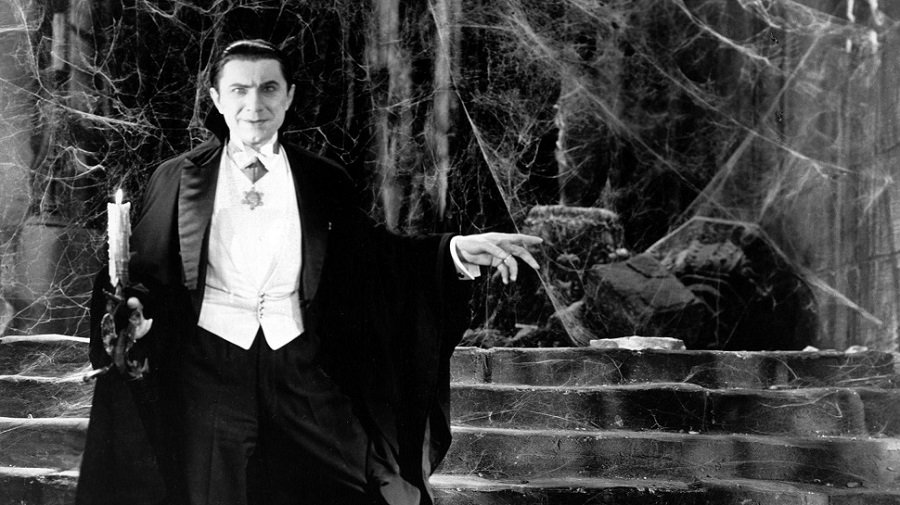 Bela Lugosi como Drácula no filme de 1931, dirigido por Tod Browning.
