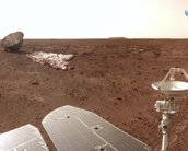 Rover Zhurong encontra equipamentos usados no pouso em Marte