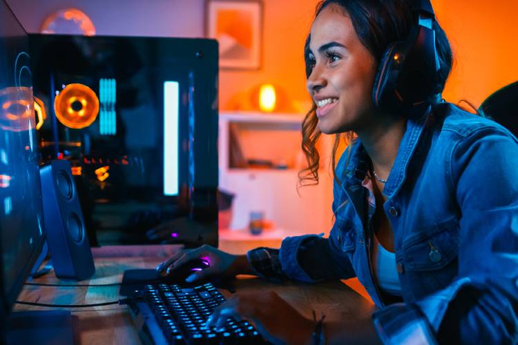 O guia para montar um PC gamer é uma página exclusiva dentro da Amazon