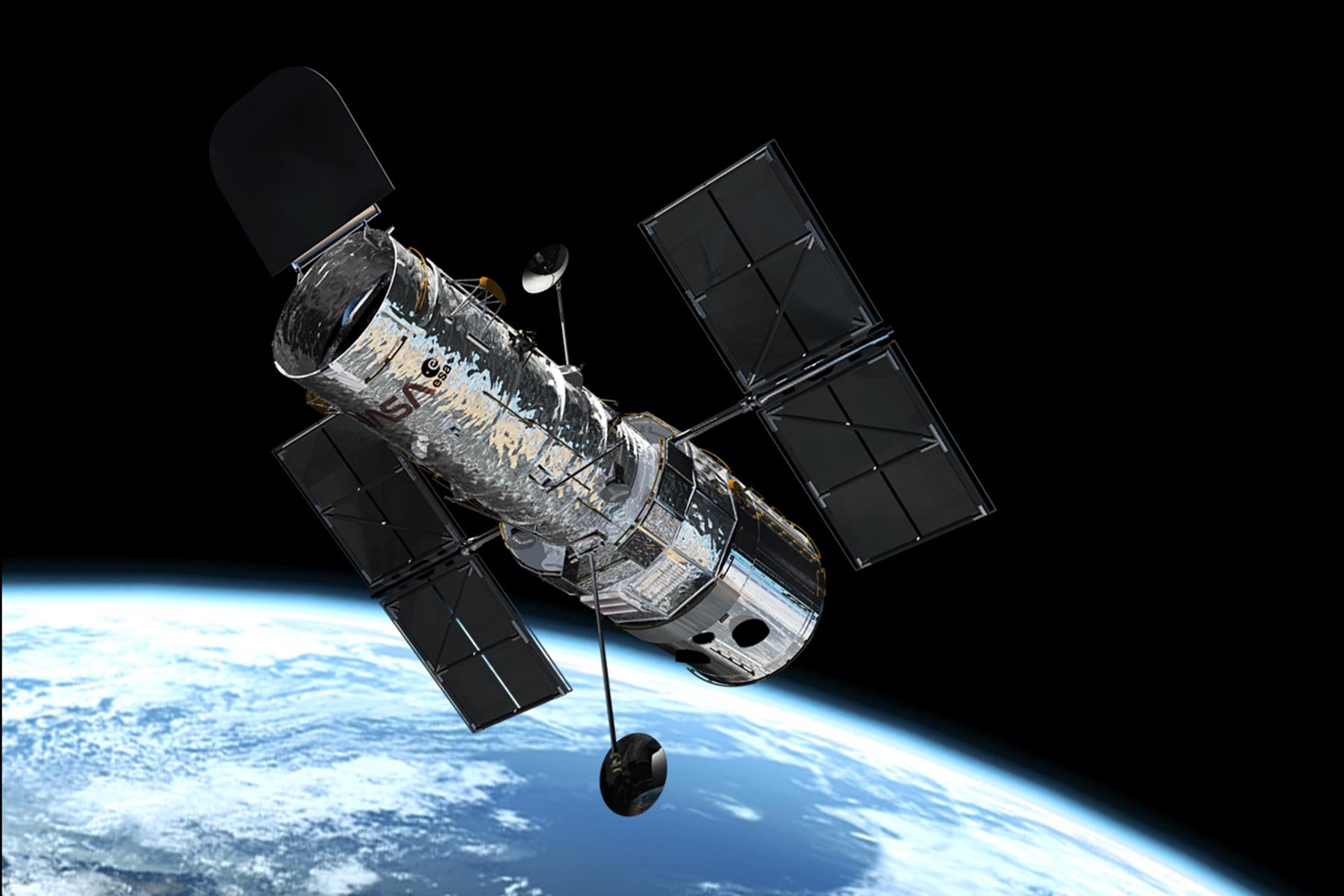 Falha do Hubble interrompeu várias pesquisas astronômicas.