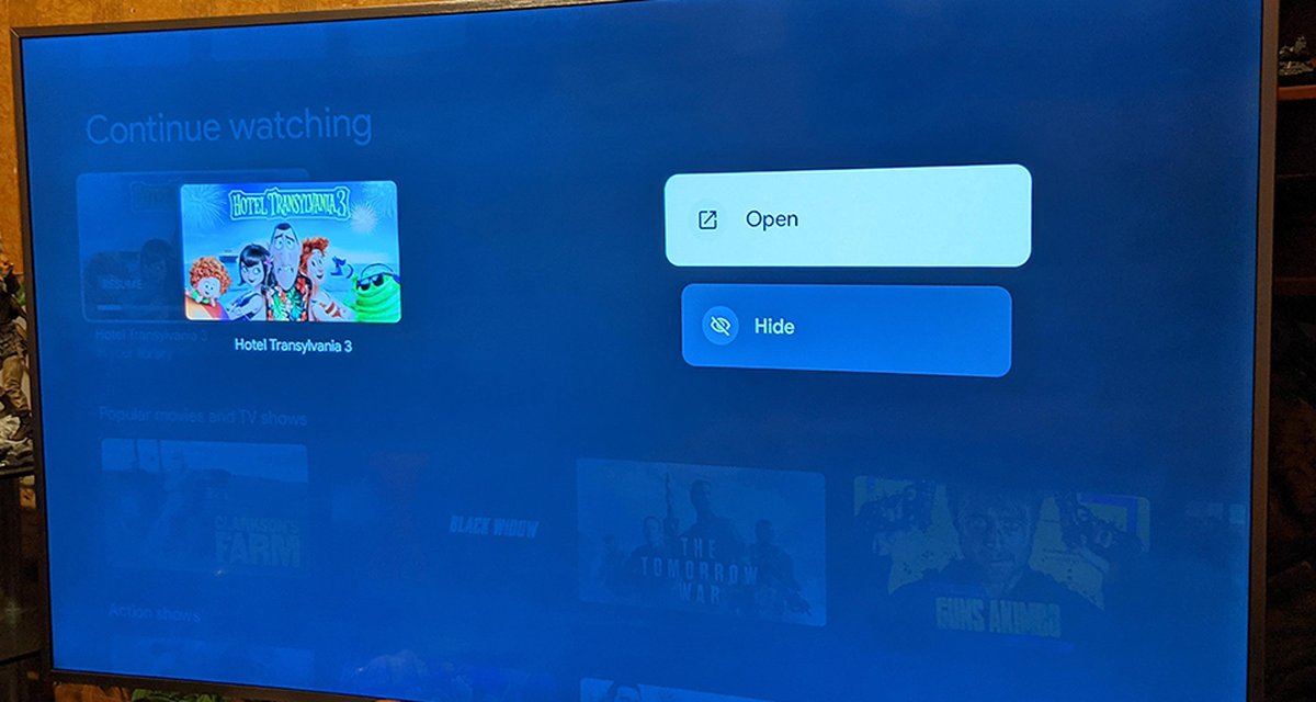 Google TV agora permite tirar programas do 'Continue Assistindo'