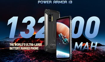 Ulefone lança Power Armor 13 com 13.200mAh de bateria