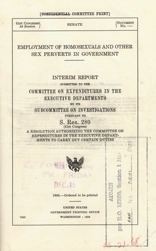 Exemplo de relatório do Lavender Scare