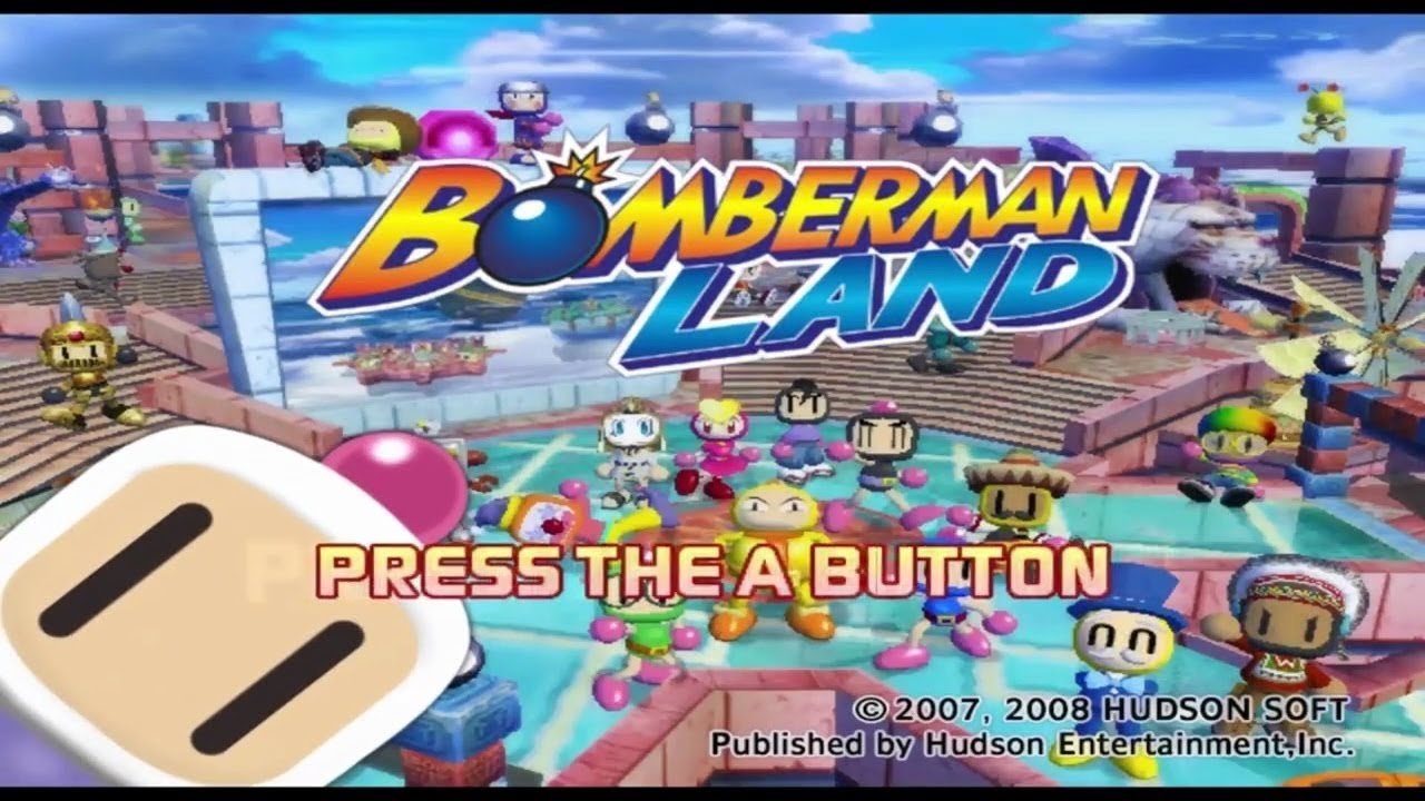 jogo Bomberman Land - psp NOVO