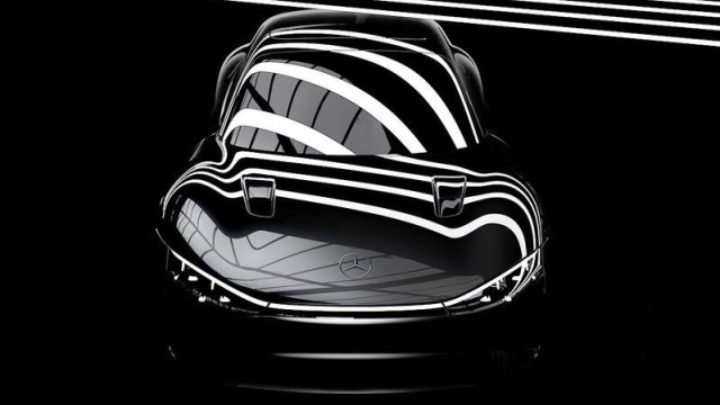 Carro-conceito da Mercedes-Benz pretende ter autonomia de mais de mil km com bateria elétrica. (Fonte: Mercedes-Benz/Reprodução)