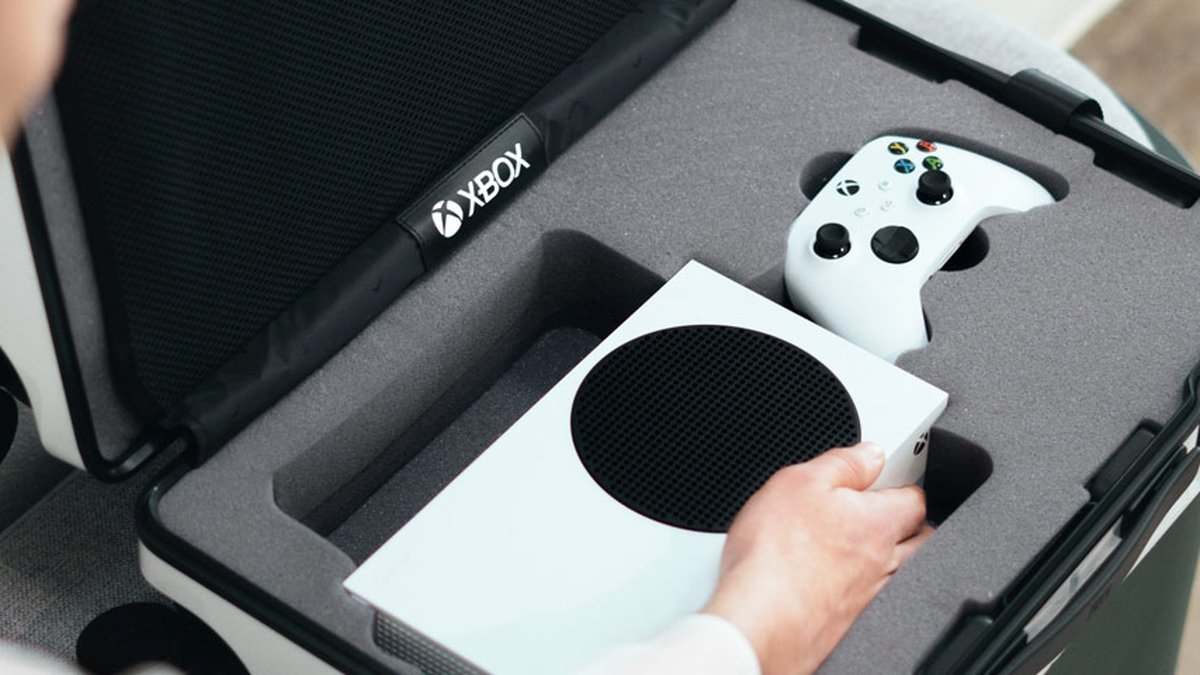 Xbox lança mala com Xbox Series S 'portátil' para jogar fora de casa