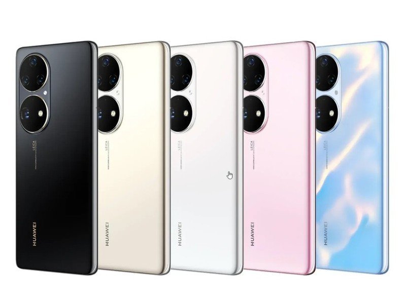 Huawei P50 Pro vem em cinco cores; edição especial é azul.