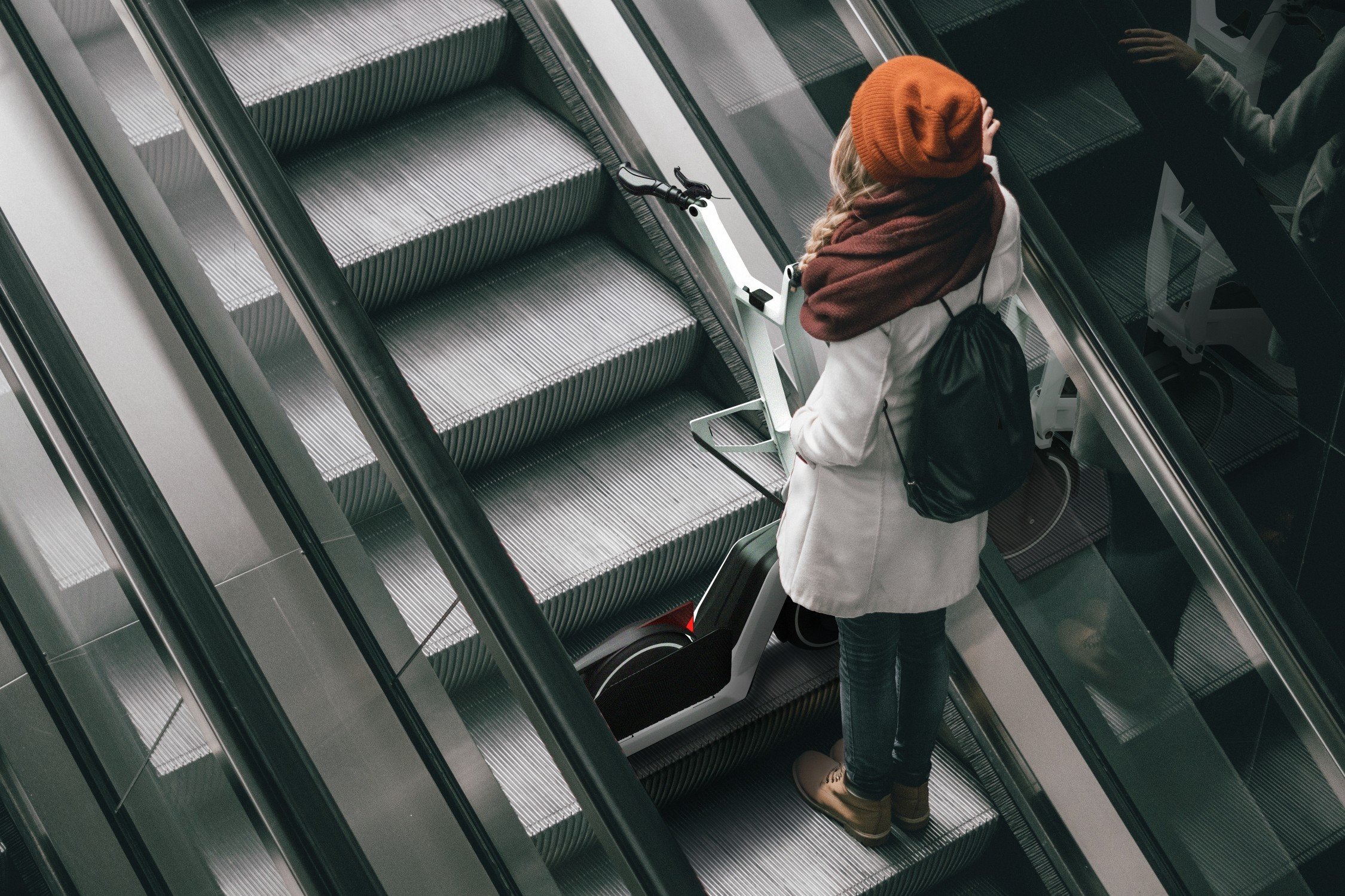O Clever Commute pretende ser fácil de transportar em elevadores e no transporte público