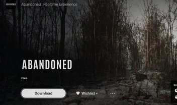 App do Abandoned já pode ser baixado no PS5, mas ainda sem nada