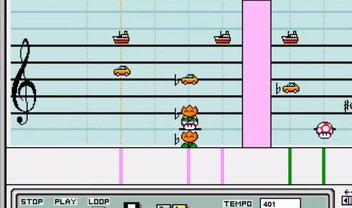 Brasileiro recria tema da Grande Família no Mario Paint de SNES