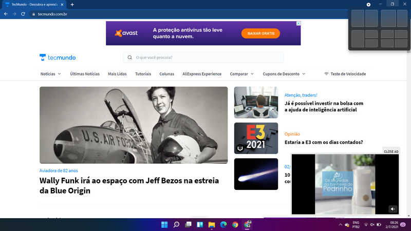 Fonte: TecMundo, Mateus Mognon / Reprodução