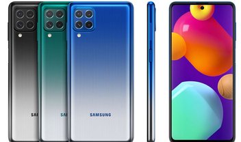 Samsung Galaxy M62 chega ao Brasil com 7.000 mAh de bateria