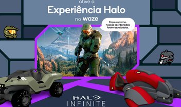 Waze lança tema inspirado em Halo com narração de Master Chief