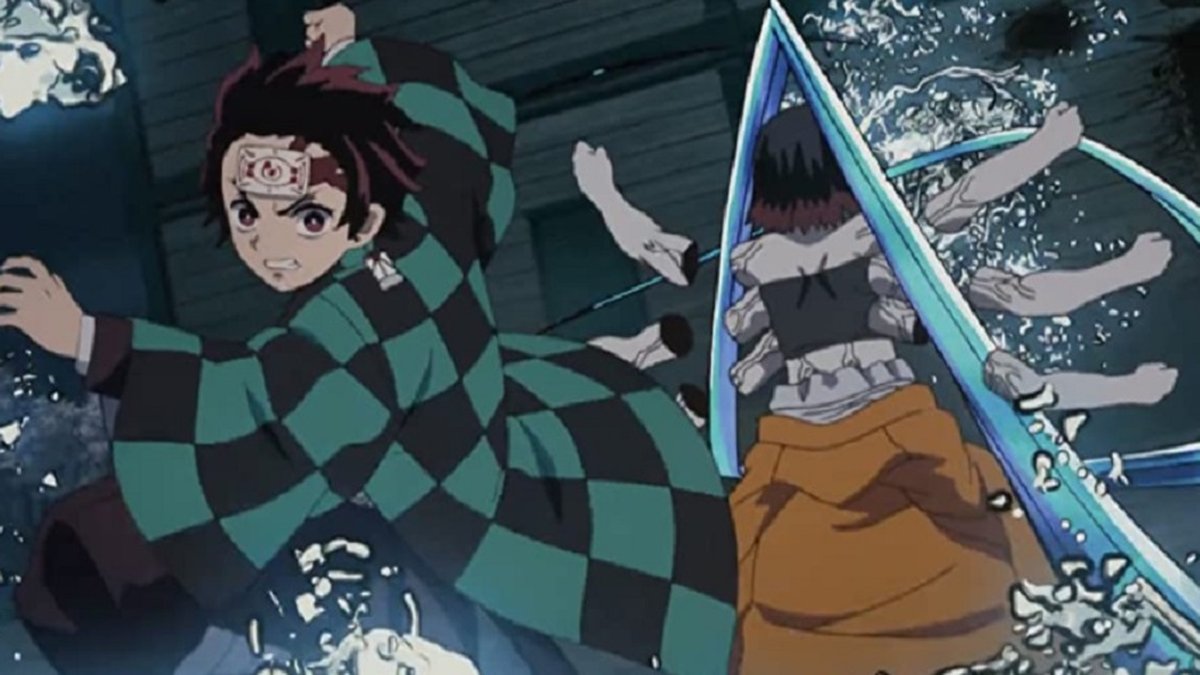 Quadro Demon Slayer Tanjiro e Nezuko