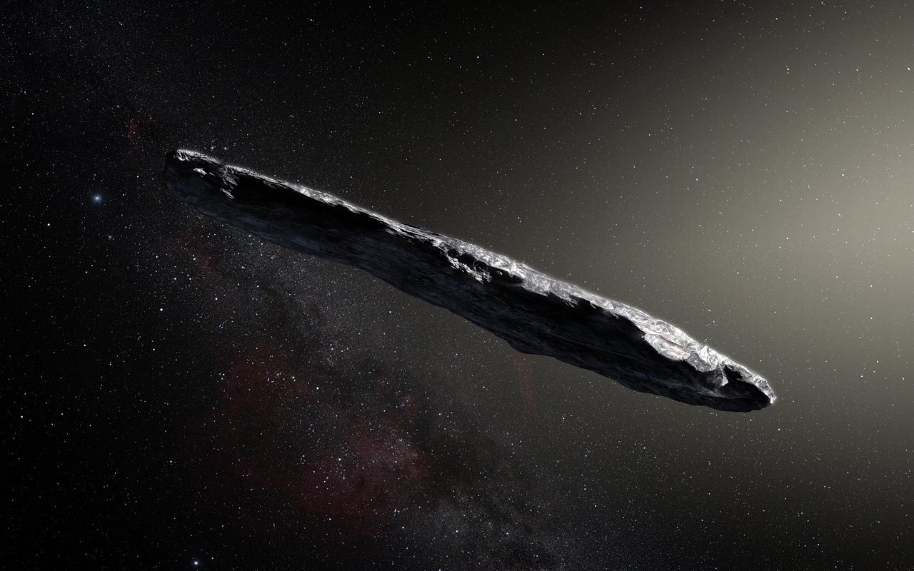 Propriedades físicas do Oumuamua levantaram a hipótese de ele ser um objeto tecnológico extraterrestre