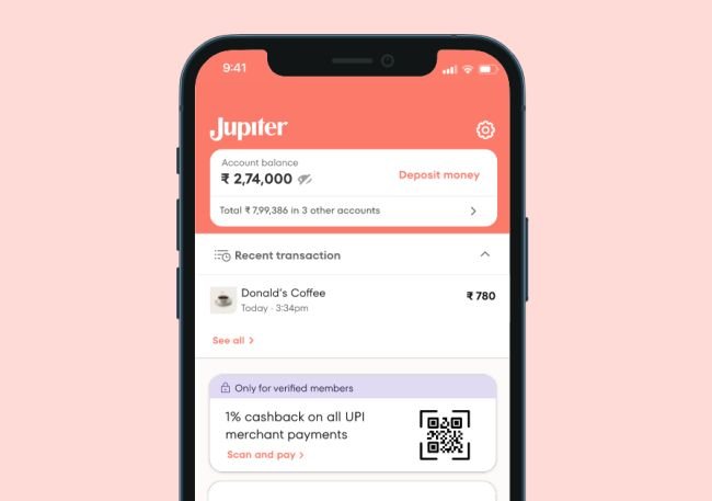 O app do Jupiter Bank está disponível apenas para convidados, por enquanto.