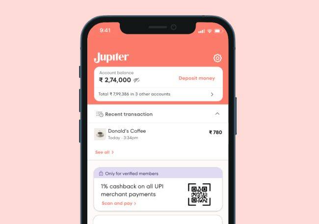 O app do Jupiter Bank está disponível apenas para convidados, por enquanto.
