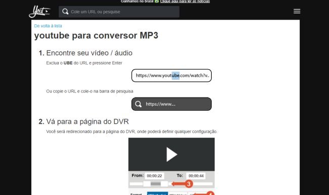 O site voltou a funcionar no Brasil.