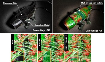 Cientistas desenvolvem robô que se camufla como o camaleão