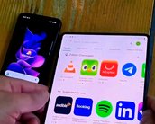 Galaxy Z Fold 3 e Z Flip 3: veja hands-on dos celulares dobráveis