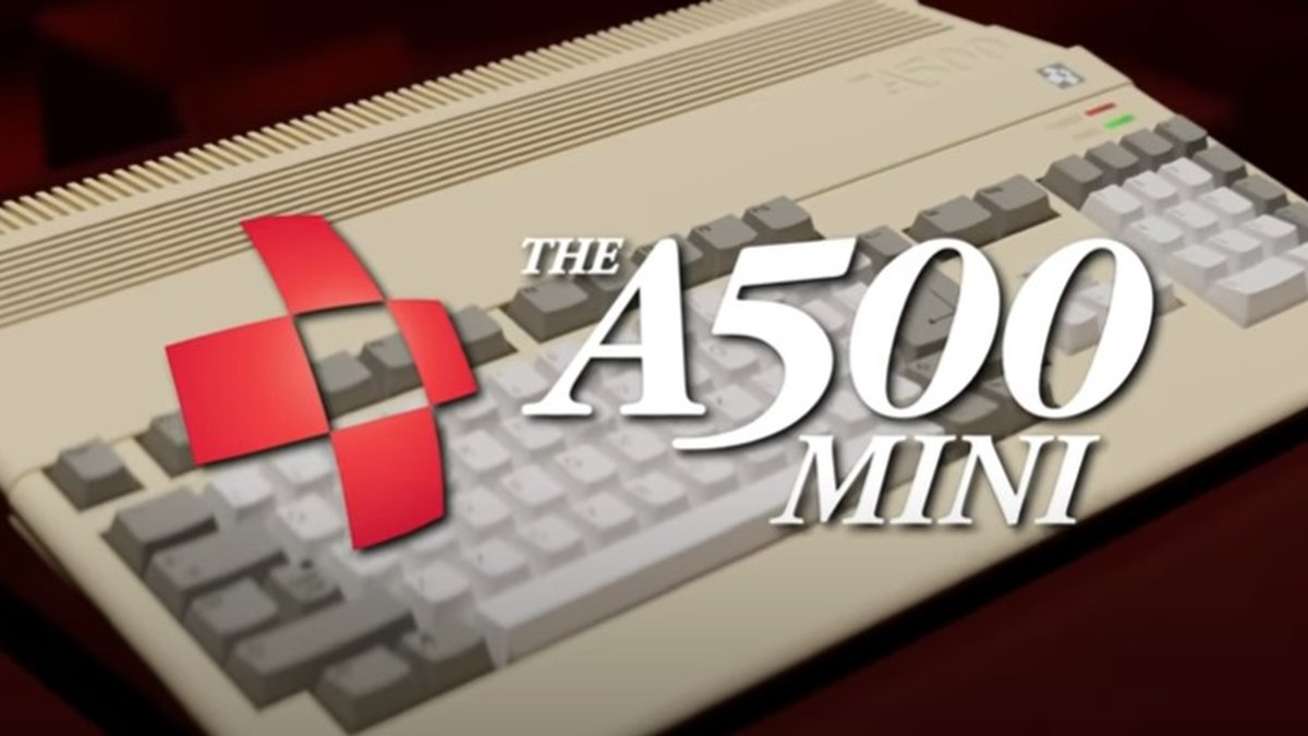 Versão miniaturizada do computador Amiga 500 será lançada em 2022