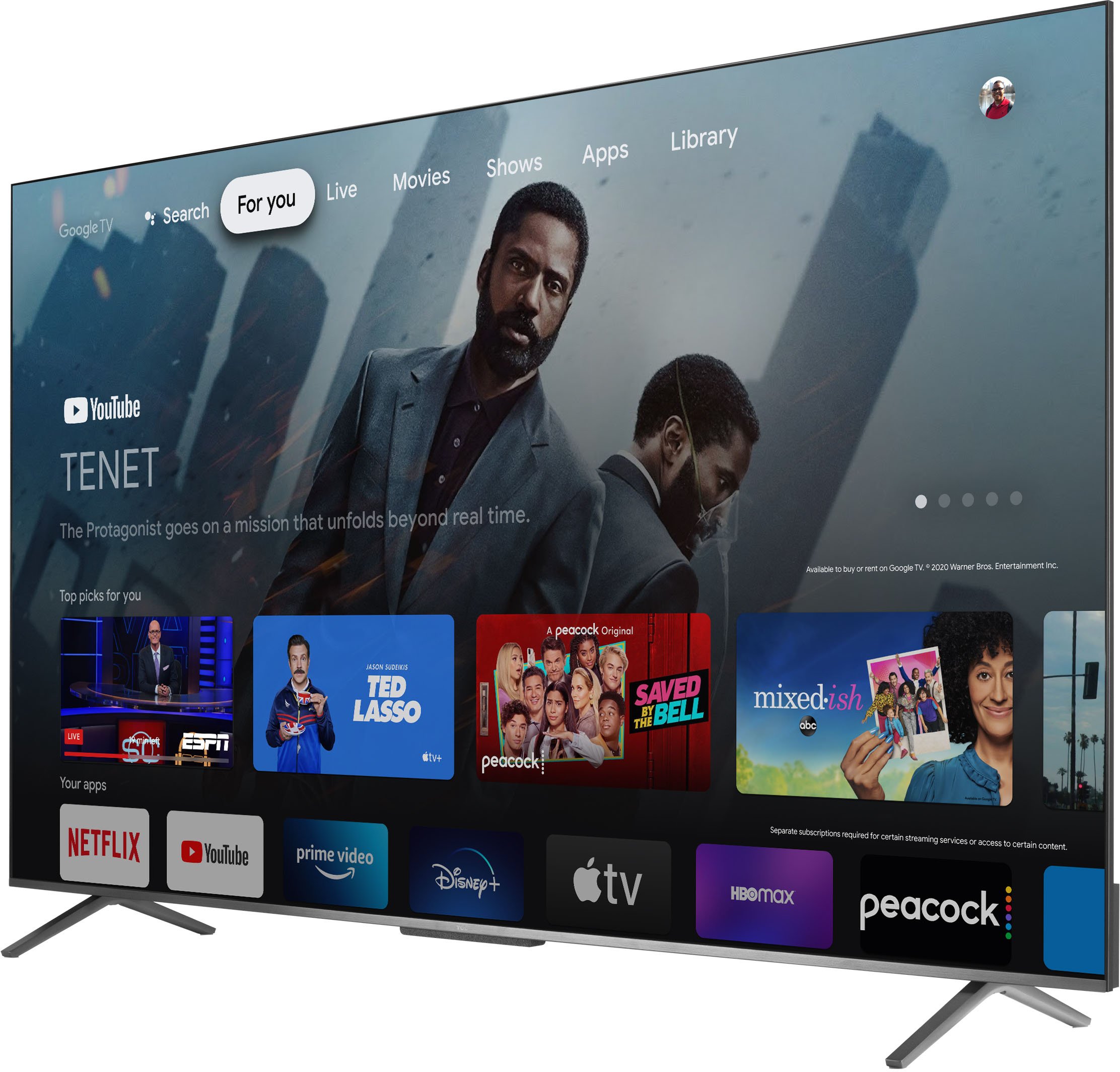 Modelos com Google TV têm mesmos tamanhos e preços do que linha com Roku, mas apresentam melhorias de hardware. (Fonte: BestBuy/Reprodução)