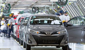 Toyota para duas fábricas no Brasil por falta de chips