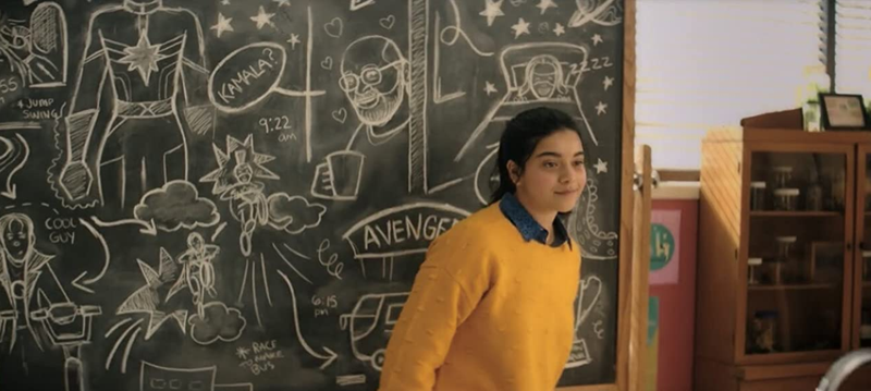 Iman Vellani em 'Ms. Marvel'.
