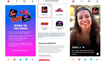 Tinder anuncia recursos de incentivo à vacinação contra covid-19