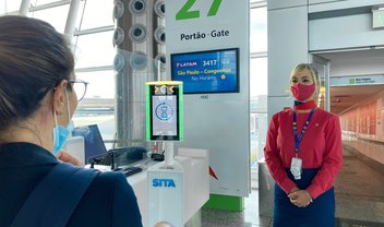 LATAM realiza o primeiro embarque com biometria de Brasília