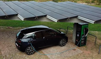 BMW cria sistema de recarga elétrica solar para carros no Brasil