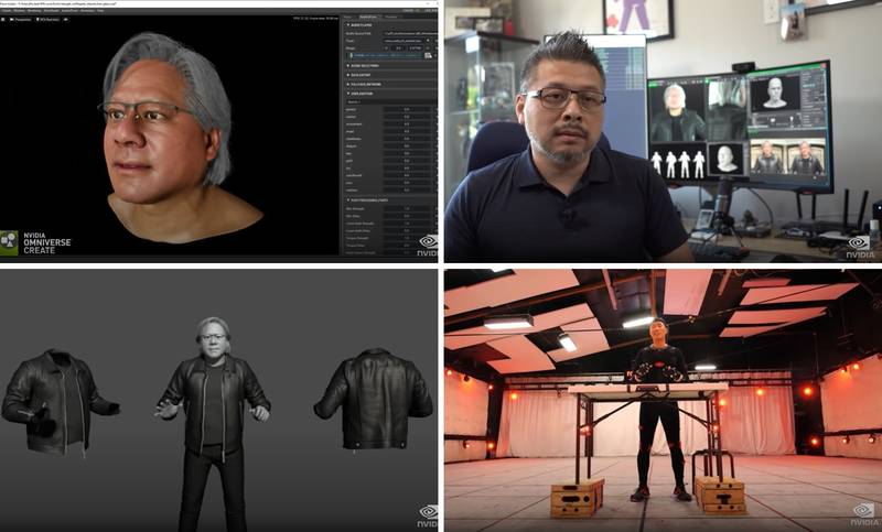 Algumas das técnicas de modelagem utilizadas pela NVIDIA.