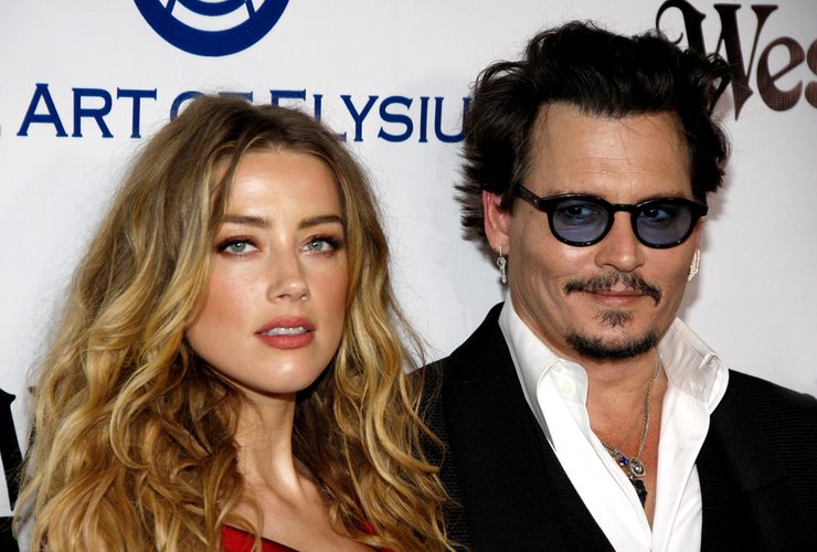 Amber Heard e Johnny Depp