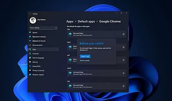 Microsoft dificulta a troca do navegador padrão no Windows 11 