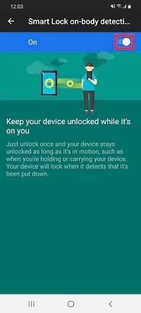 Caso o telefone possua sensor específico, o Smart Lock permite manter o aparelho desbloqueado enquanto estiver próximo de seu dono. (Fonte: Samsung/Reprodução)