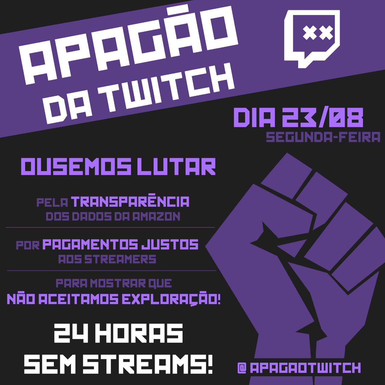 Apagão na Twitch: streamers organizam greve de lives no Brasil – Tecnoblog