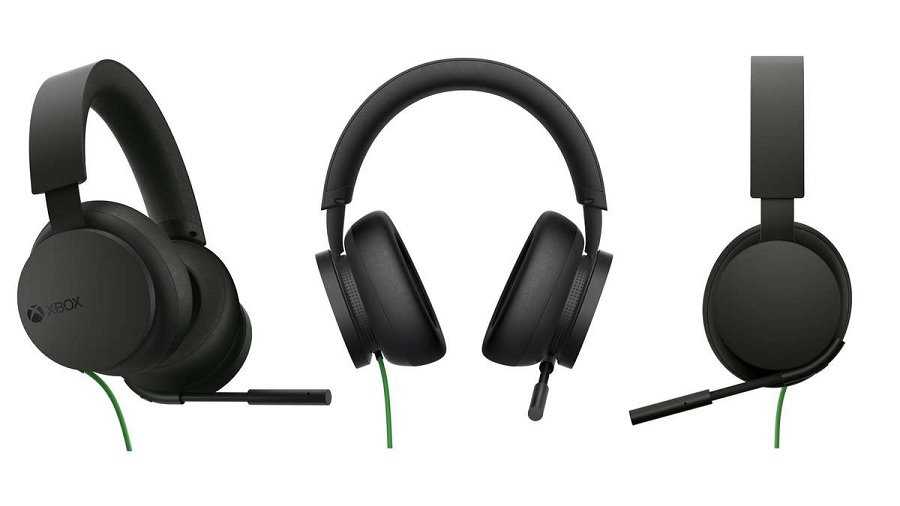 Vários ângulos do novo Xbox Stereo Headset