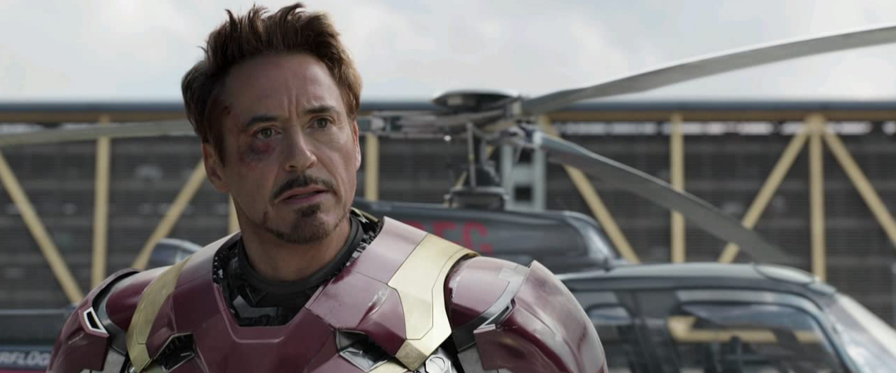 Robert Downey Jr. em 'Capitão América: Guerra Civil'.