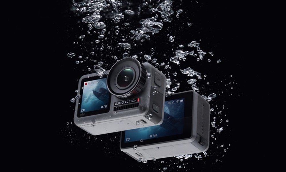 A DJI oferece três modelos de câmeras para gravação em movimento. 