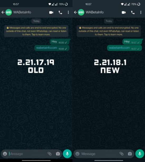 As novas tonalidades aparecem em destaque na versão mais recente do programa beta do WhatsApp.