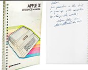 Apple II: manual assinado por Jobs é vendido por R$ 4,2 milhões