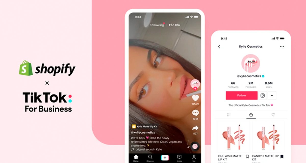 TikTok: parceria com Shopify permite compras dentro do app